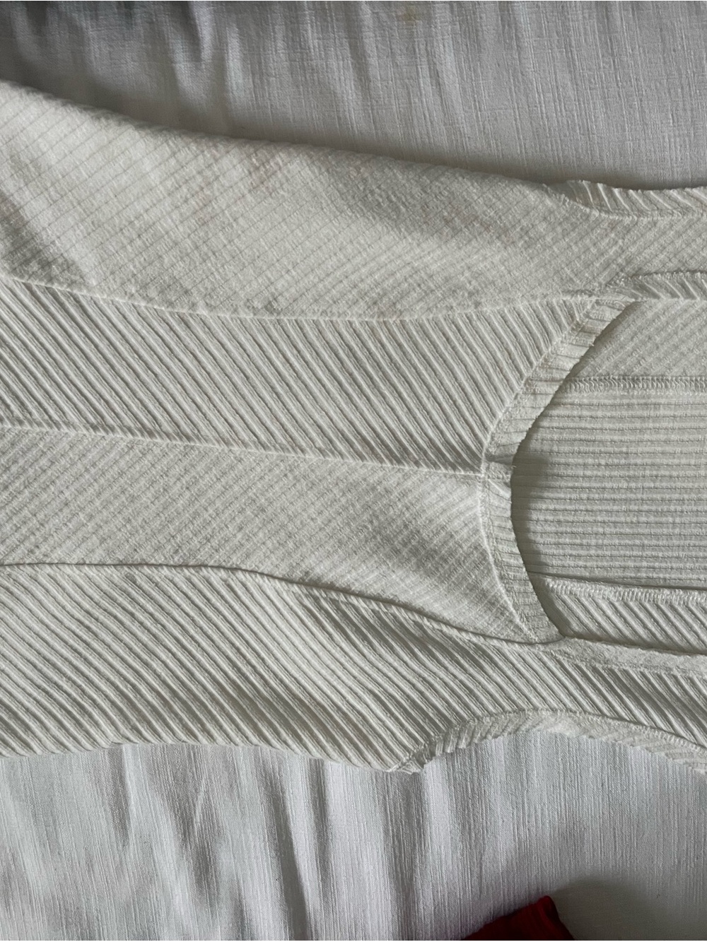 Mustard Seed Cream Corduroy Ribbed Men's Pants